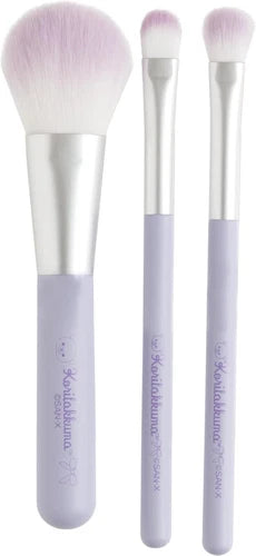 San-X Rilakkuma Korilakkuma Cotton Candy Sky Cosmetic Brush Set & Cosmetics Bag