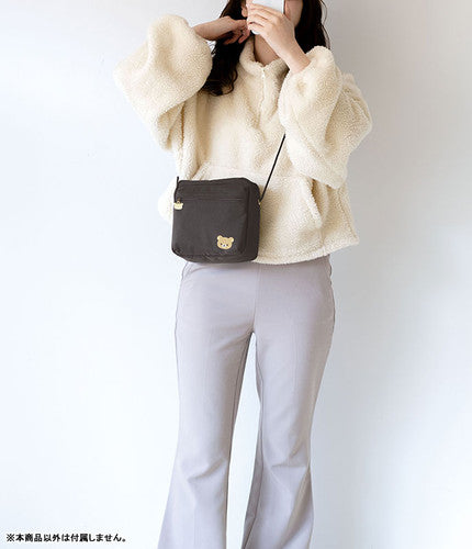 San-X Rilakkuma Crossbody Bag w/ Front Zip Pocket