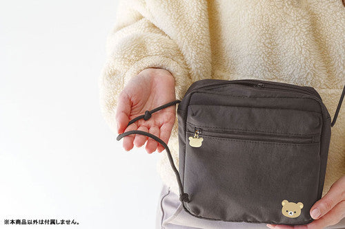 San-X Rilakkuma Crossbody Bag w/ Front Zip Pocket