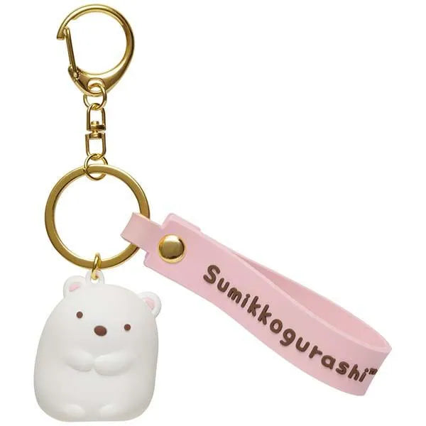 San-X Sumikko Gurashi Keychain (Shirokuma)
