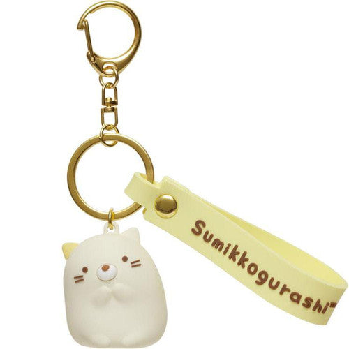 San-X Sumikko Gurashi Keychain (Neko)