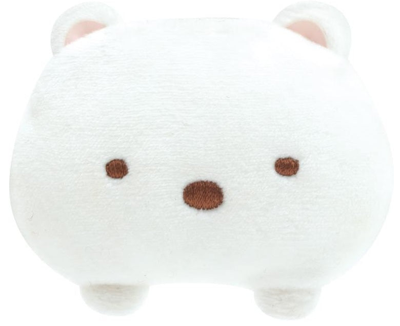 San-X Sumikko Gurashi Plush Badge (Shirokuma)