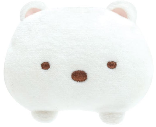 San-X Sumikko Gurashi Plush Badge (Shirokuma)