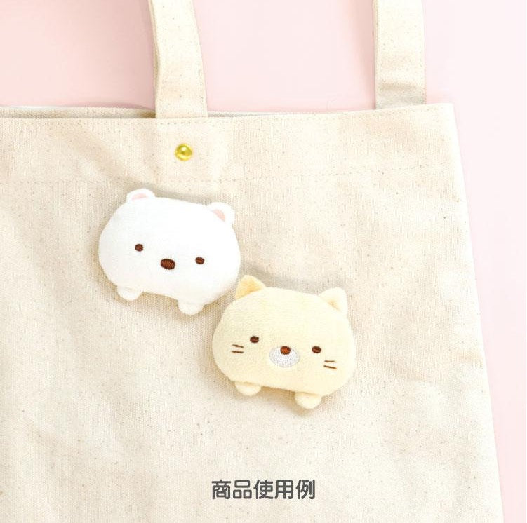San-X Sumikko Gurashi Plush Badge (Ebifurai)