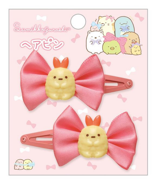 San-X Sumikko Gurashi Ebifurai Hairclip (2 pcs)
