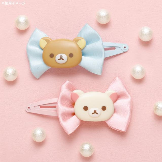 San-X Rilakkuma Chairoikoguma Hairclip (2 pcs)